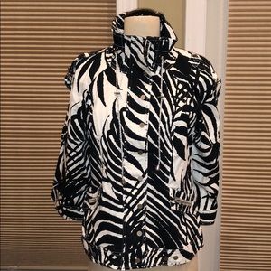 Just B Zebra Print Jacket